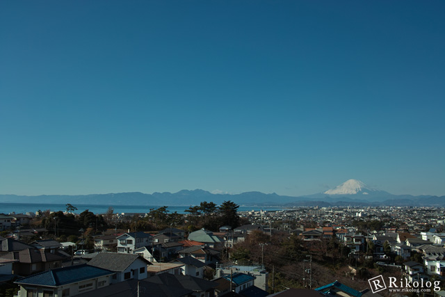 初春と富士山。(SIGMA DP2)